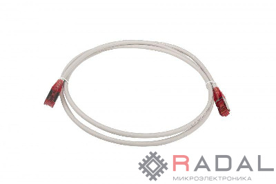 Патч-корд PC-LPM-STP-RJ45-RJ45-C5e-1.5M-LSZH-GY F/UTP экран. кат.5e LSZH 1.5м сер. Hyperline 42309