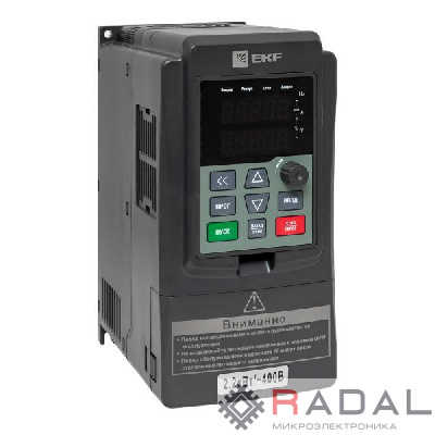 Преобразователь частоты 2.2/4кВт 3х400В VECTOR-100 PROxima EKF VT100-2R2-3B