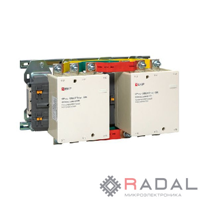 Контактор реверсивный КТЭ 400А кат. 230В AC 2НО EKF ctr-b-r-400