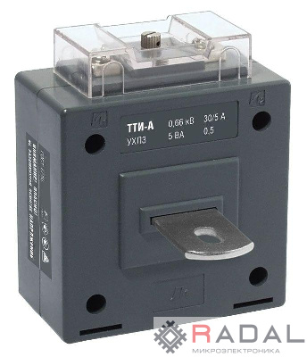 Трансформатор тока ТТИ-А 500/5А кл. точн. 0.5 5В.А ИЭК ITT10-2-05-0500