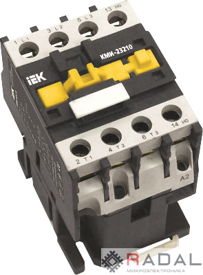 Контактор КМИ-23211 32А 400В/АС3 1НЗ ИЭК KKM21-032-400-01