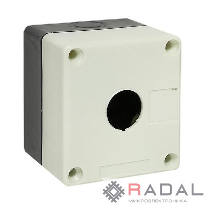 Корпус КП 101 1 кнопка бел. EKF cpb-101-w