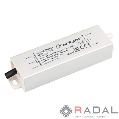 Блок питания ARPV-12015-B (12В 1.3В 15Вт) IP67 металл Arlight 022899(1)