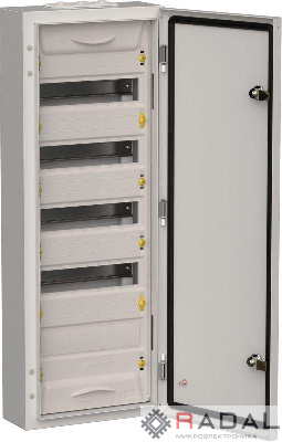 Корпус металлический ЩРн-60 (1х60) 835х310х140 IP54 сер. TITAN 5 IEK TI5-50-N-060-54-7035