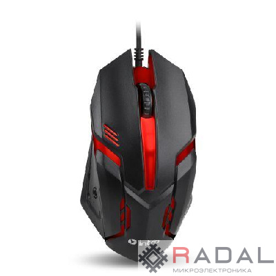 Мышь MG250 игровая проводная 1000dpi черн. Intro Б0056134