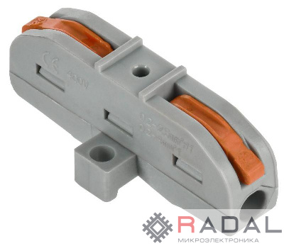 Клемма строительно-монтажная СМК 222-4111P IEK UKZ20-4111P-050