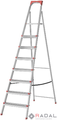 Лестница-стремянка 8 ступ. 9.8кг сталь FIT 65336