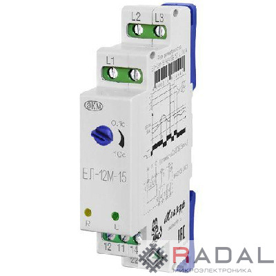 Реле контроля фаз ЕЛ-12М-15 AC400В УХЛ4 Меандр A8302-16934430