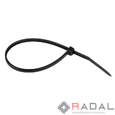 Хомут кабельный 2.5х150 нейл. черн. (уп.100шт) EKF plc-cb-2.5x150