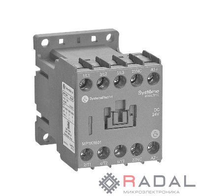 Контактор MP1K 6А 1НО DC 48В SE MP1K0610ED