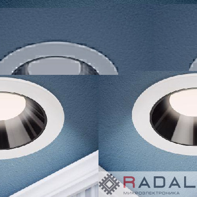 Светильник светодиодный LED 21-9-3K 9Вт 3000К встраив. круглый ЭРА Б0062131