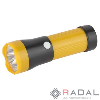Фонарь TB4L 4хLED пластик 3хAAA полиб. Трофи Б0025679