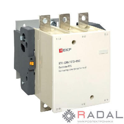 Контактор КТЭ 265А 230В NO EKF ctr-b-265