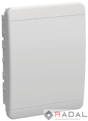 Корпус пластиковый ЩРВ-П-24 IP41 бел. дверь TEKFOR IEK TF5-KP13-V-24-41-K01-K01