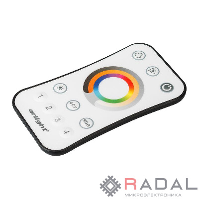 Пульт SMART-R16-MULTI (4 зоны 2.4G) (IP20 пластик) Arlight 022667