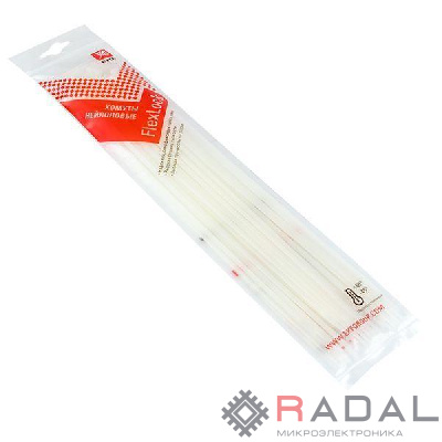 Хомут P6.6 3.6х370 FlexLock стандартный бел. (уп.100шт) PROxima EKF plc-fl-ctsw-3.6x370