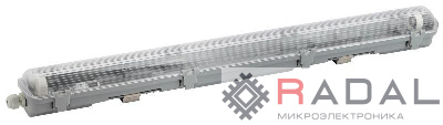 Светильник под светодиодную лампу SPP-101-0-001-120 T8 G13 1200мм IP65 Эра Б0043655