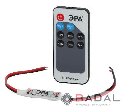 Диммер для светодиодной ленты Dimmer_12/72W - 24/144W ЭРА Б0043441