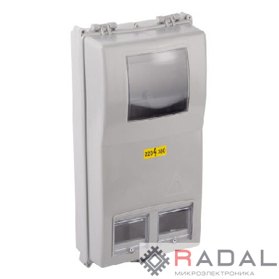 Корпус пластиковый ЩУРн-П 3/8 IP54 (КДЕ-З) KDE_3 (485х240х140) ЭРА Б0050593