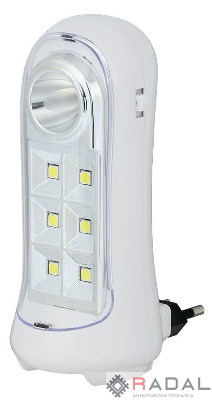 Светильник ДБА 3924 аккумулятор 3ч 1.5Вт IEK LDBA0-3924-07-K01