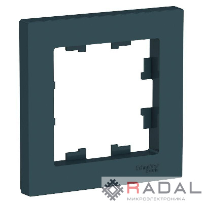 Рамка 1-м AtlasDesign изумруд SchE ATN000801