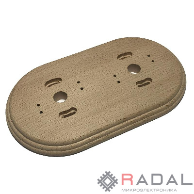 Рамка 2-м R дерево натурэль Bironi RF1-620-10