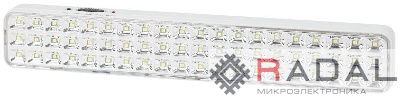 Светильник светодиодный DBA-106-0-20 60LED 6ч IP20 аварийный постоянный/непостоянный Эра Б0044399