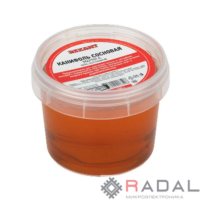 Канифоль сосновая марки А 100г Rexant 09-3711