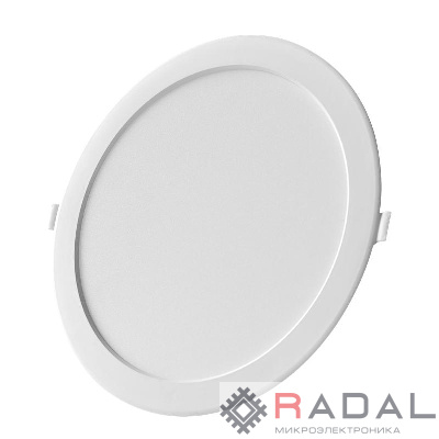 Светильник светодиодный Downlight DL 840 9Вт 4000К IP20 630лм ДВО встраив. даунлайт круглый бел. LEDVANCE 4607194235490