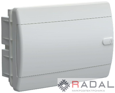 Корпус пластиковый ЩРВ-П-12 IP41 бел. дверь UNION Compact IEK UIC-KP13-V-12-41-K01