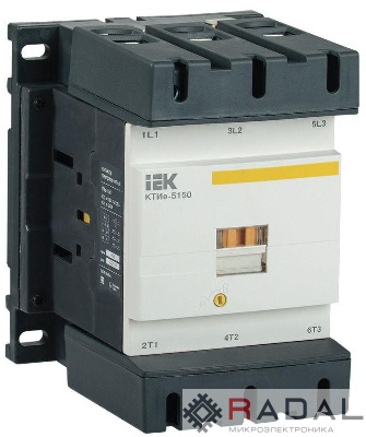 Контактор КТИе-5150 150А 400В/АС3 ИЭК KKTE50-150-400-10