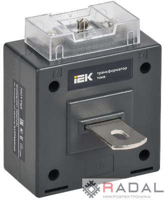 Трансформатор тока ТТИ-А 125/5А кл. точн. 0.5S 5В.А МПИ08 IEK ITT10-3-05-0125-08
