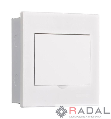 Корпус встраиваемый дв. 1 ряд 6 мод. IP41 ЩРВ-М бел. DEKraft 31101DEK
