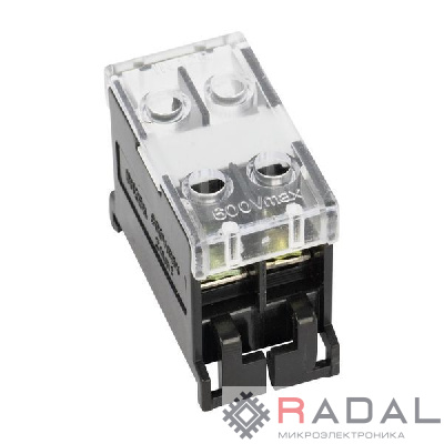 Терминал клеммный БЗД-2 до 2.5кв.мм 20А PROxima EKF bzd-2502