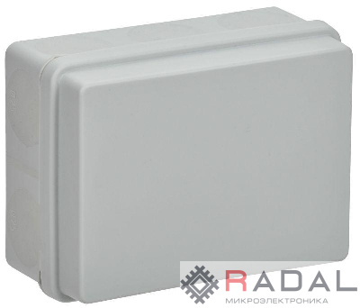 Коробка распаячная ОП КМ42441 150х110х70мм IP67 10 вводов сер. IEK UKO21-150-110-070-K41-66