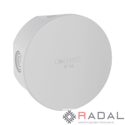 Коробка распределительная ОП 80х40мм IP44 4 каб. ввод DKC 53600