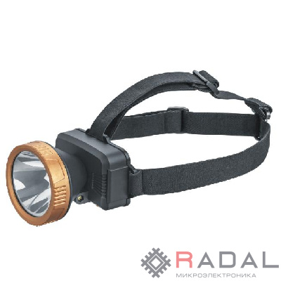 Фонарь налобный 93 885 NPT-H33-3AA 1LED 1Вт 3реж. NAVIGATOR 93885