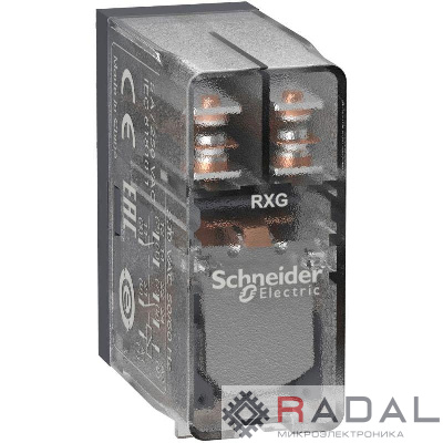 Реле промежуточное 5А 2СО~230В SchE RXG25P7