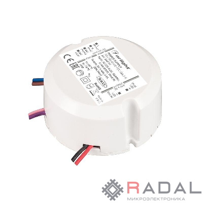 Блок питания ARJ-SN-44500-PFC-DALI-R (20Вт 9-40В 0.5А) IP20 пластик Arlight 046793