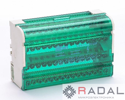 Кросс-модуль на DIN-рейку 4х15 групп 125А ШН-103 SchE 32019DEK