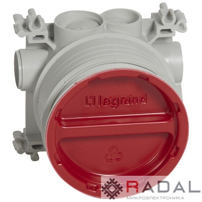 Коробка монтажная IP44 в бетон для встроен. блоков Leg 081988