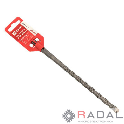 Бур по бетону SDS-plus 10х210мм 4 резца 4S спираль Expert EKF db-10-210-4x4