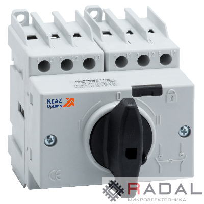 Выключатель-разъединитель реверсивный OptiSwitch DI-40-3C КЭАЗ 332080