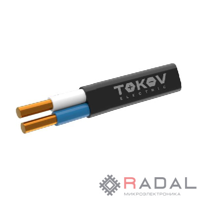 Кабель TOKOV ELECTRIC ППГ-Пнг(А)-HF 2х1.5 ОК (N) 0.66кВ (м) ТХМ00409107
