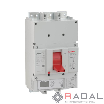 Выключатель автоматический 3п 1250А 85кА Ir 0.4…1xIn Isd 1.5…10xIn YON MD1250H-MR2