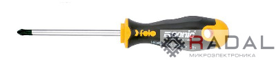 Отвертка Ergonic крестовая PZ 2х100 Felo 40120310