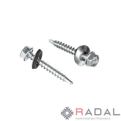 Саморез кровельный 5.5х38 с буром оцинк. (коробка) (уп.5кг) Tech-Krep/Zitar 144787