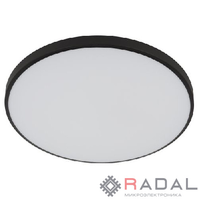 Светильник светодиодный Классик SPB-6 BK 24Вт 5000К Slim Base потолочн. без ДУ Эра Б0069771
