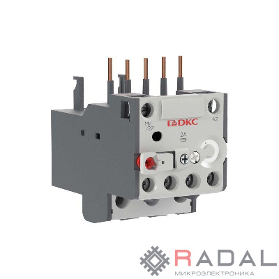 Реле тепловое YON MTR1 уст. 4-6.3A 3P для DMC007-016 YON MTR1-16-6P30