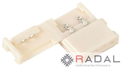 Коннектор MONO 8мм (разъем-разъем) (уп.3шт) ИЭК LSCON8-MONO-202-03